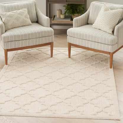 Tapis Nourison Easy Care intérieur/extérieur à motif treillis marocain