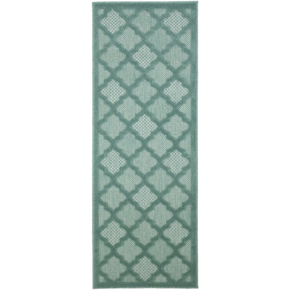 Tapis Nourison Easy Care intérieur/extérieur à motif treillis marocain