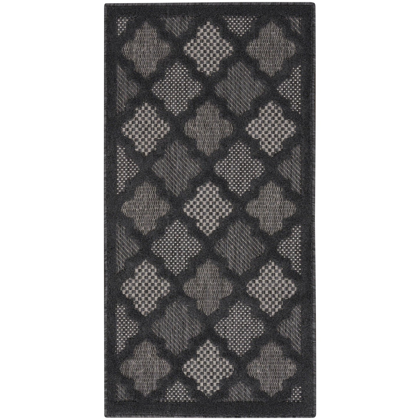 Tapis Nourison Easy Care intérieur/extérieur à motif treillis marocain