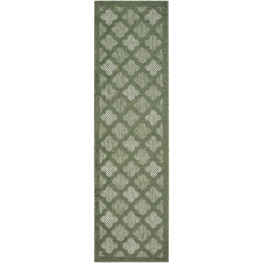 Tapis Nourison Easy Care intérieur/extérieur à motif treillis marocain