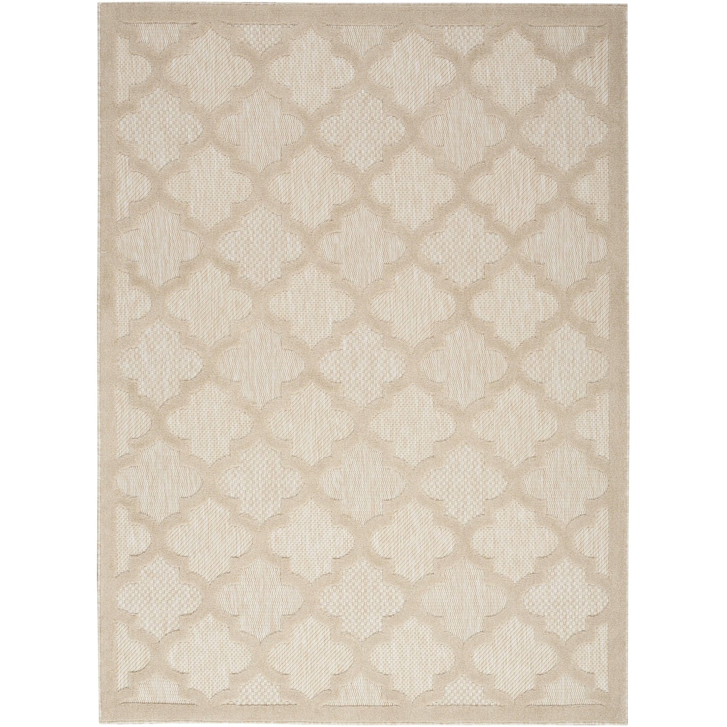 Tapis Nourison Easy Care intérieur/extérieur à motif treillis marocain
