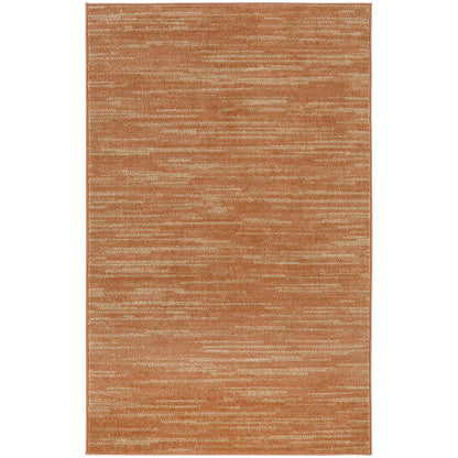 Tapis d'intérieur/extérieur contemporain uni Nourison Essentials