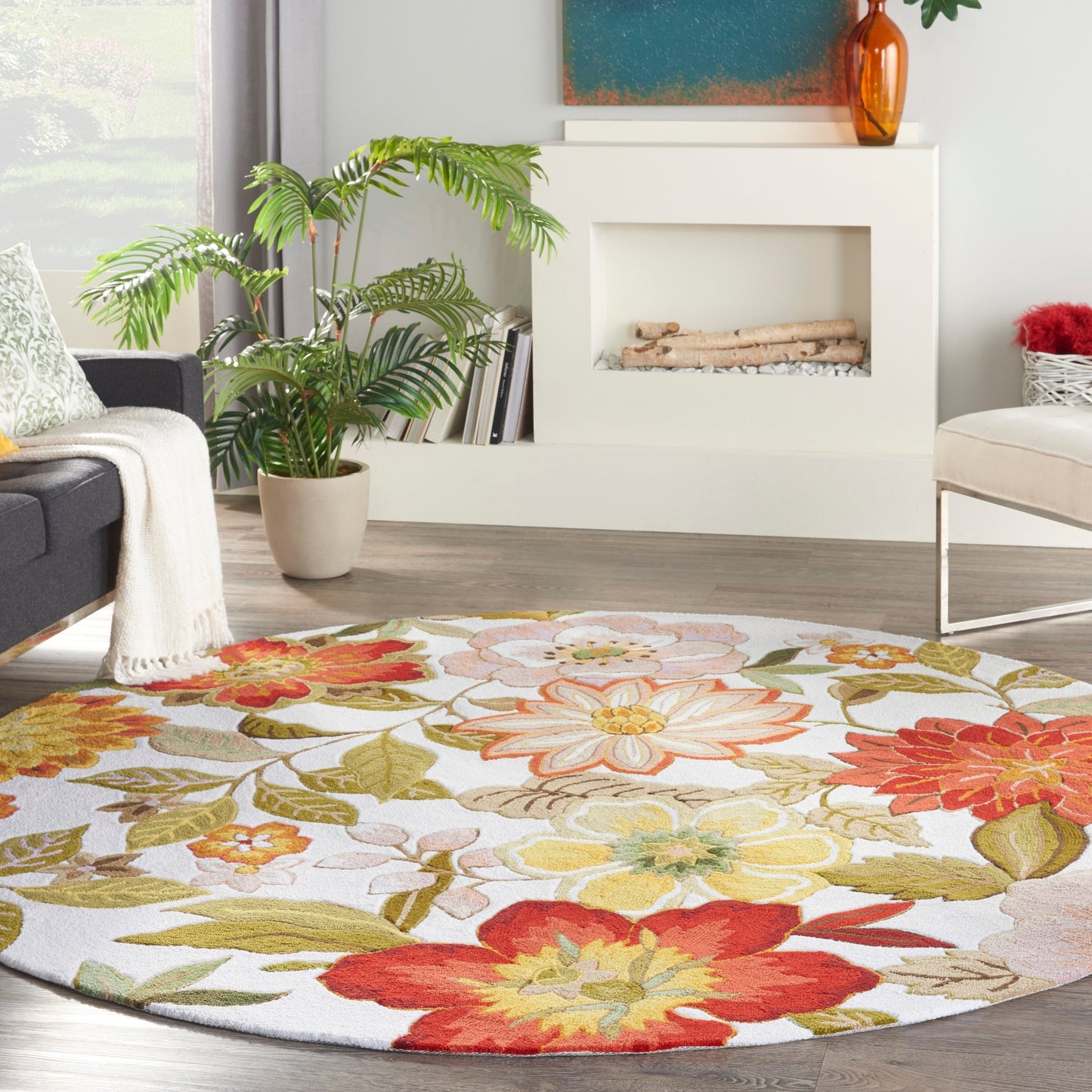 Tapis Nourison Fantasy Floral Wildflowers