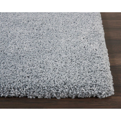 Tapis Nourison Malibu Shag moderne en peluche unie