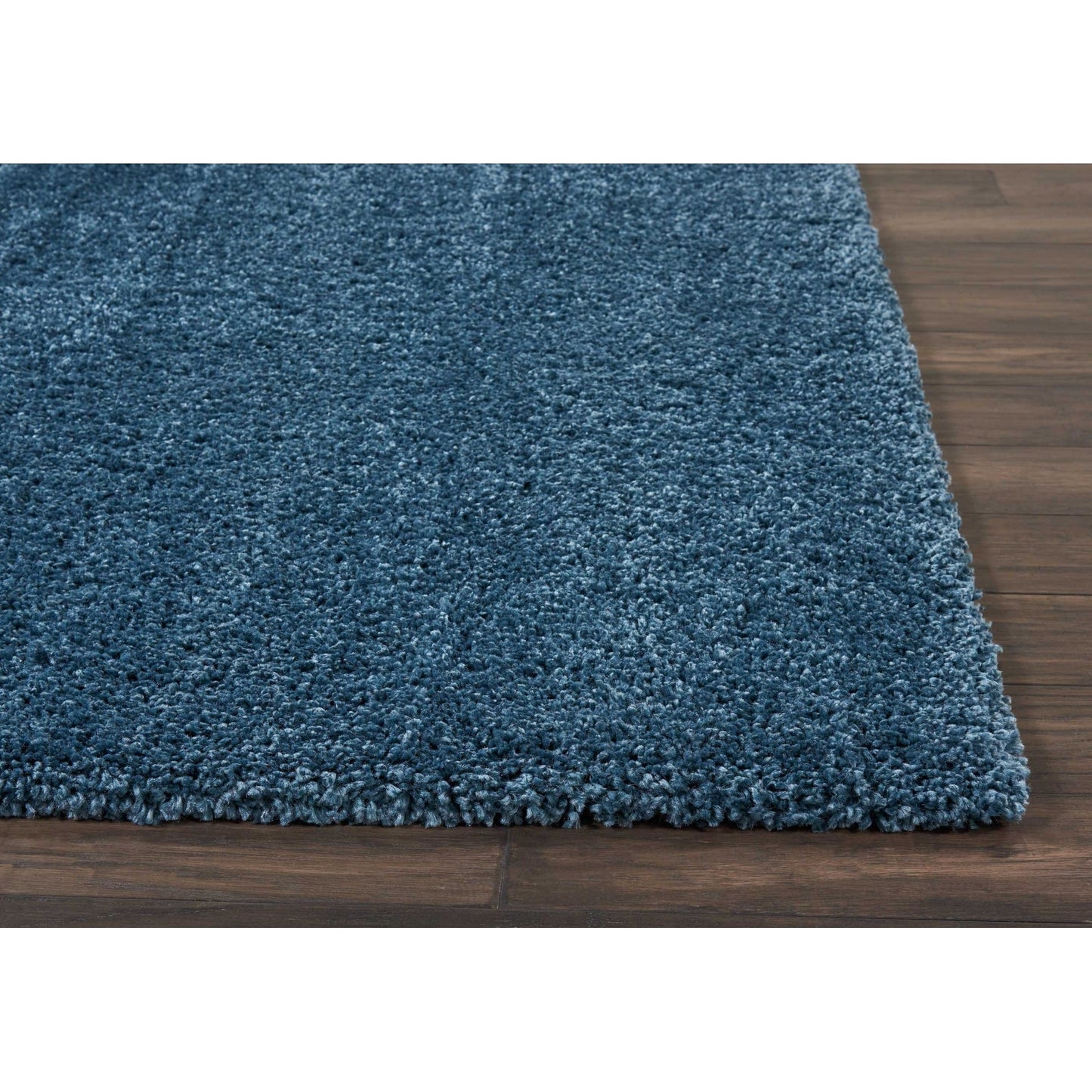 Tapis Nourison Malibu Shag moderne en peluche unie