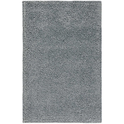 Tapis Nourison Malibu Shag moderne en peluche unie