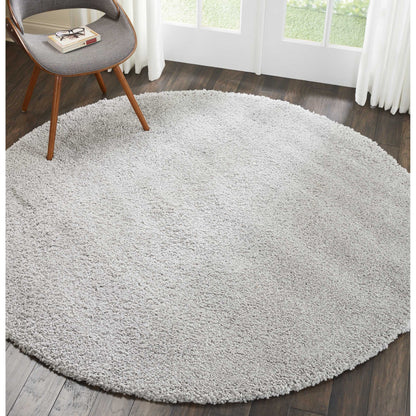 Tapis Nourison Malibu Shag moderne en peluche unie