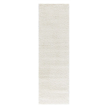 Tapis Nourison Malibu Shag moderne en peluche unie