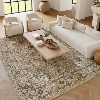 Tapis persan d'intérieur Nourison Quarry.