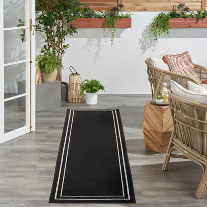 Nourison Sandy Indoor / Outdoor Solid Area Rug