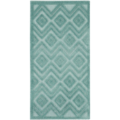 Nourison Versatile Indoor/Outdoor Geometric Flatweave Area Rug