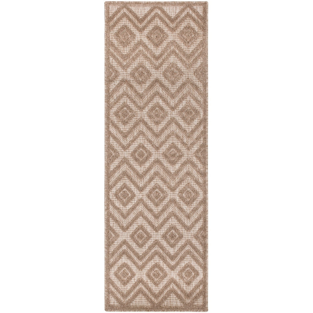 Nourison Versatile Indoor/Outdoor Geometric Flatweave Area Rug