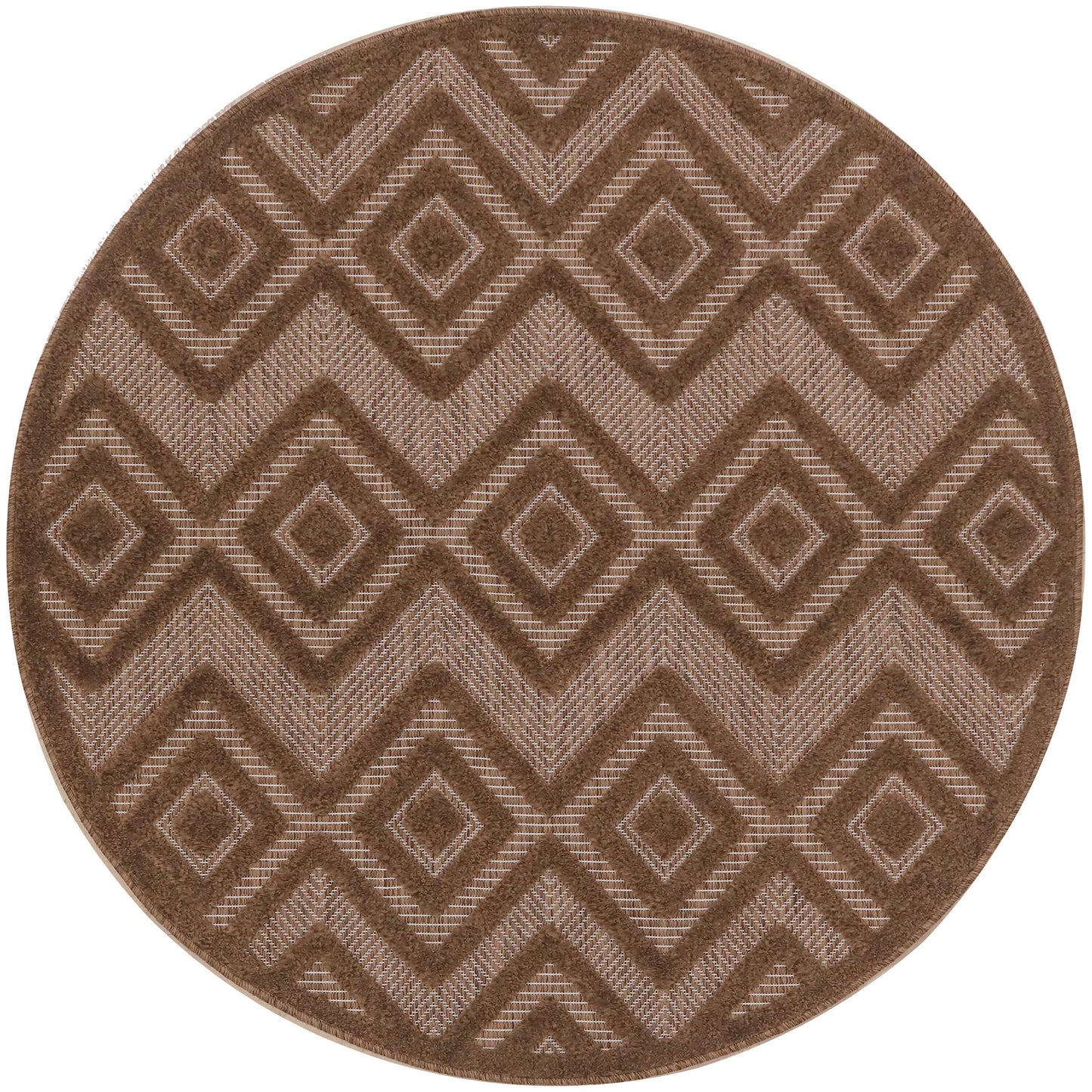 Nourison Versatile Indoor/Outdoor Geometric Flatweave Area Rug