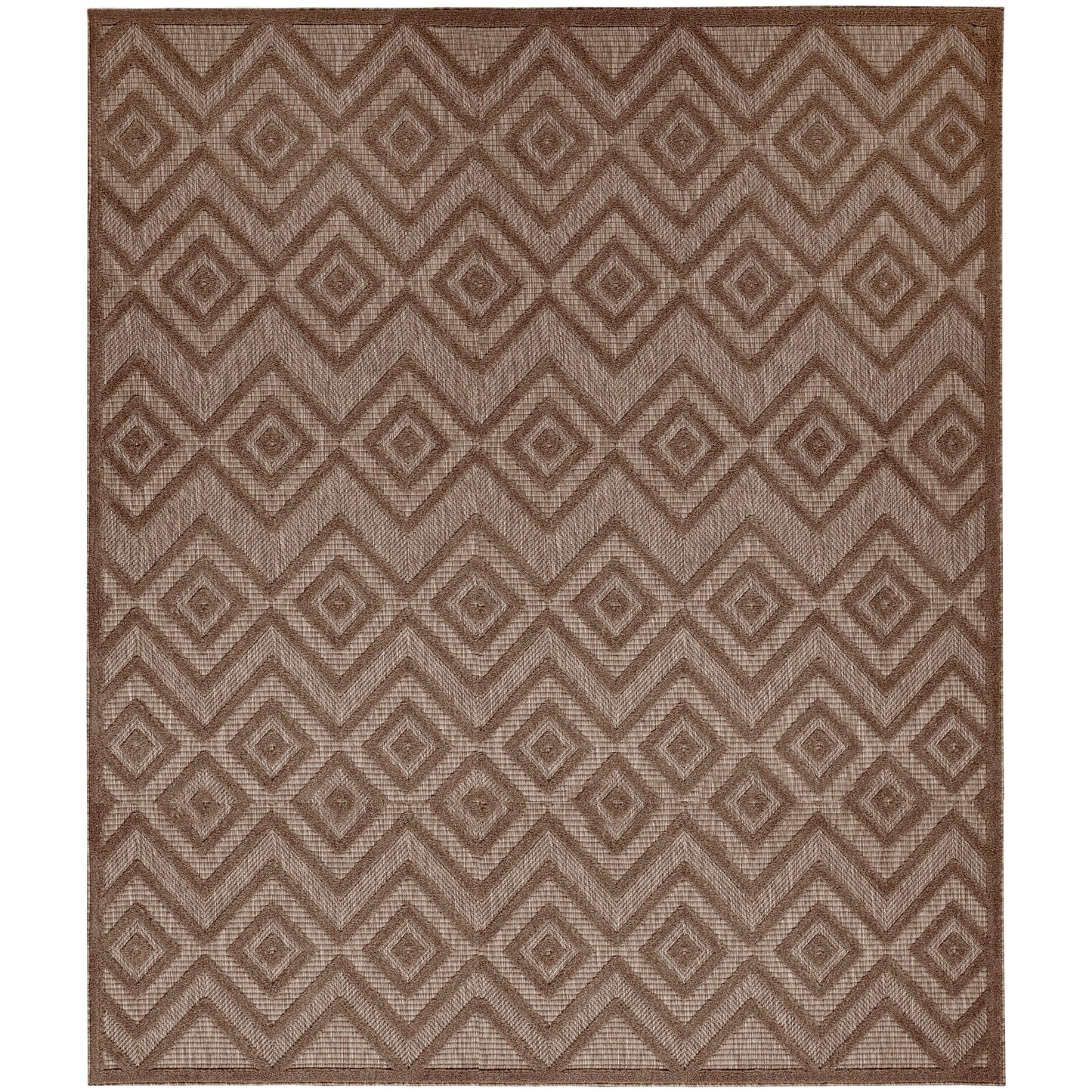 Nourison Versatile Indoor/Outdoor Geometric Flatweave Area Rug