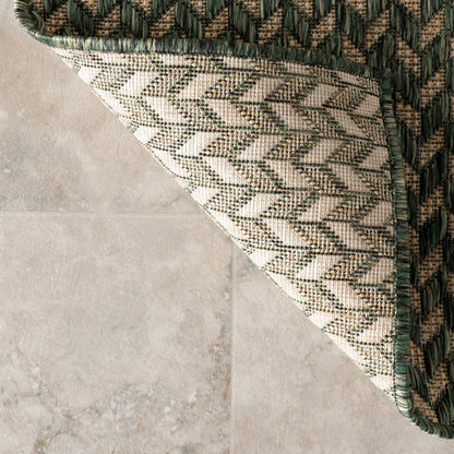Nuloom Camryn Herringbone Indoor/Outdoor Area Rug