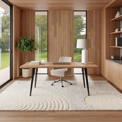 Tapis à poils longs abstraits Nuloom Gloria