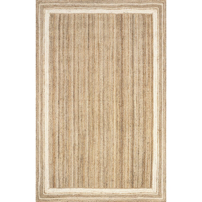 Nuloom Rikki Coastal Braided Jute Area Rug