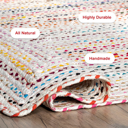 Nuloom Tammara Bohemian Hand Braided Area Rug