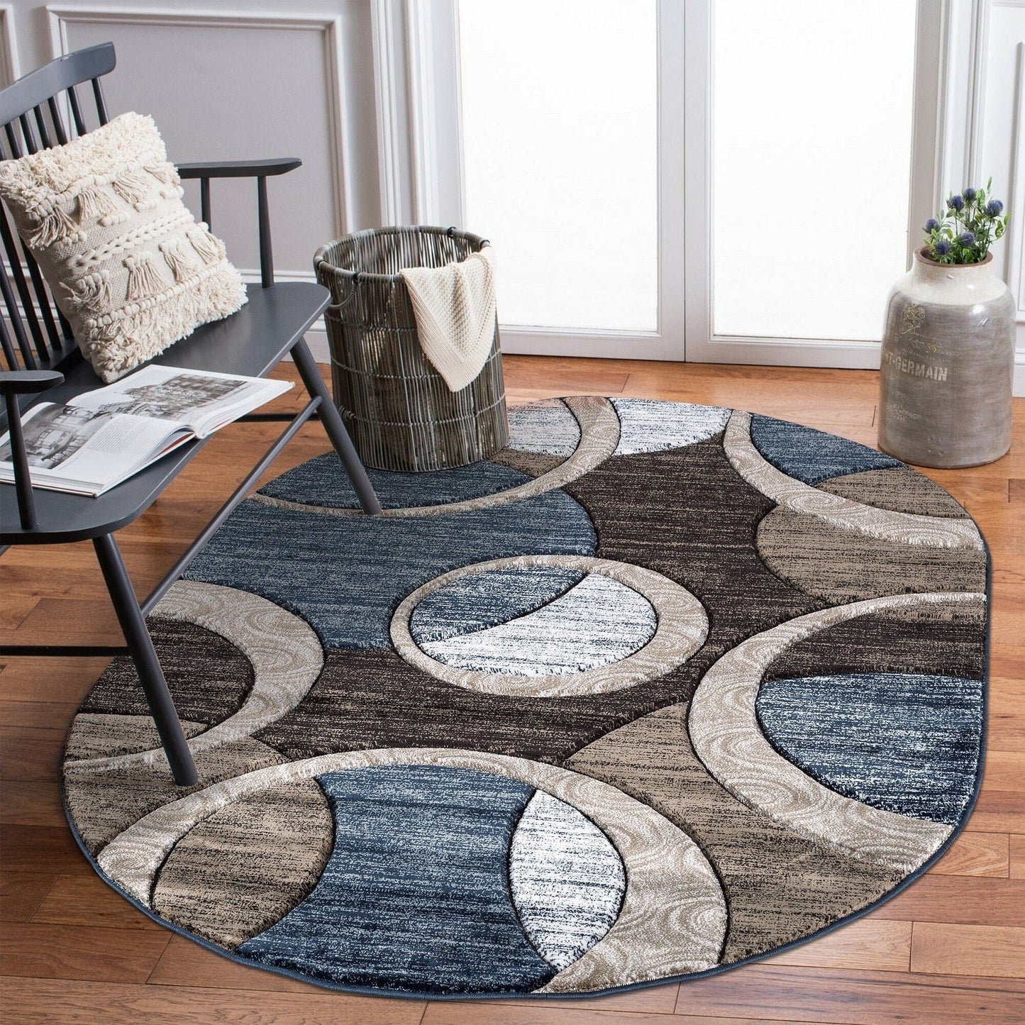 Tapis Orelsi Collection Cercles Géométriques Abstraits