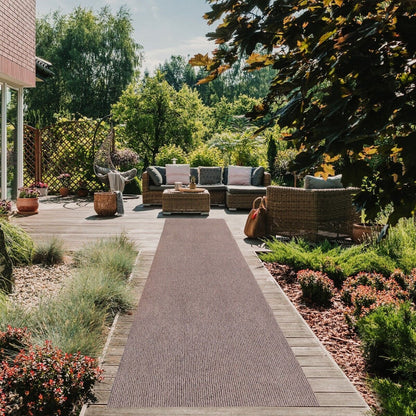 Tapis de couloir sur mesure pour intérieur/extérieur, 91 cm de large x longueur au choix, avec envers antidérapant en PVC