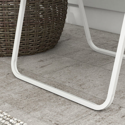 Outsunny Set of 4 Patio Folding Chairs, Classic Outdoor Camping Chairs, Portable Lawn Chairs for Camping