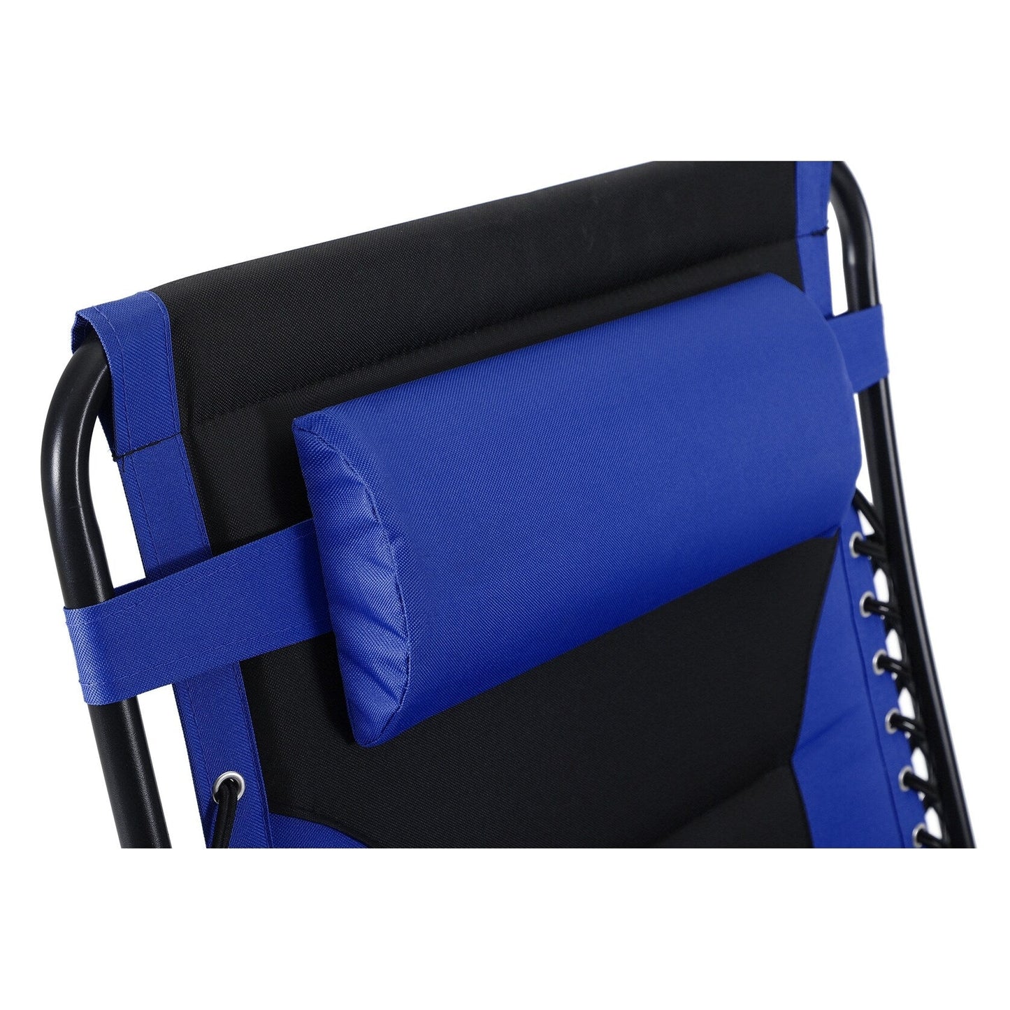 Fauteuil de salon surdimensionné XL rembourré à gravité zéro, accoudoirs larges, inclinable et réglable avec porte-gobelet - N/A