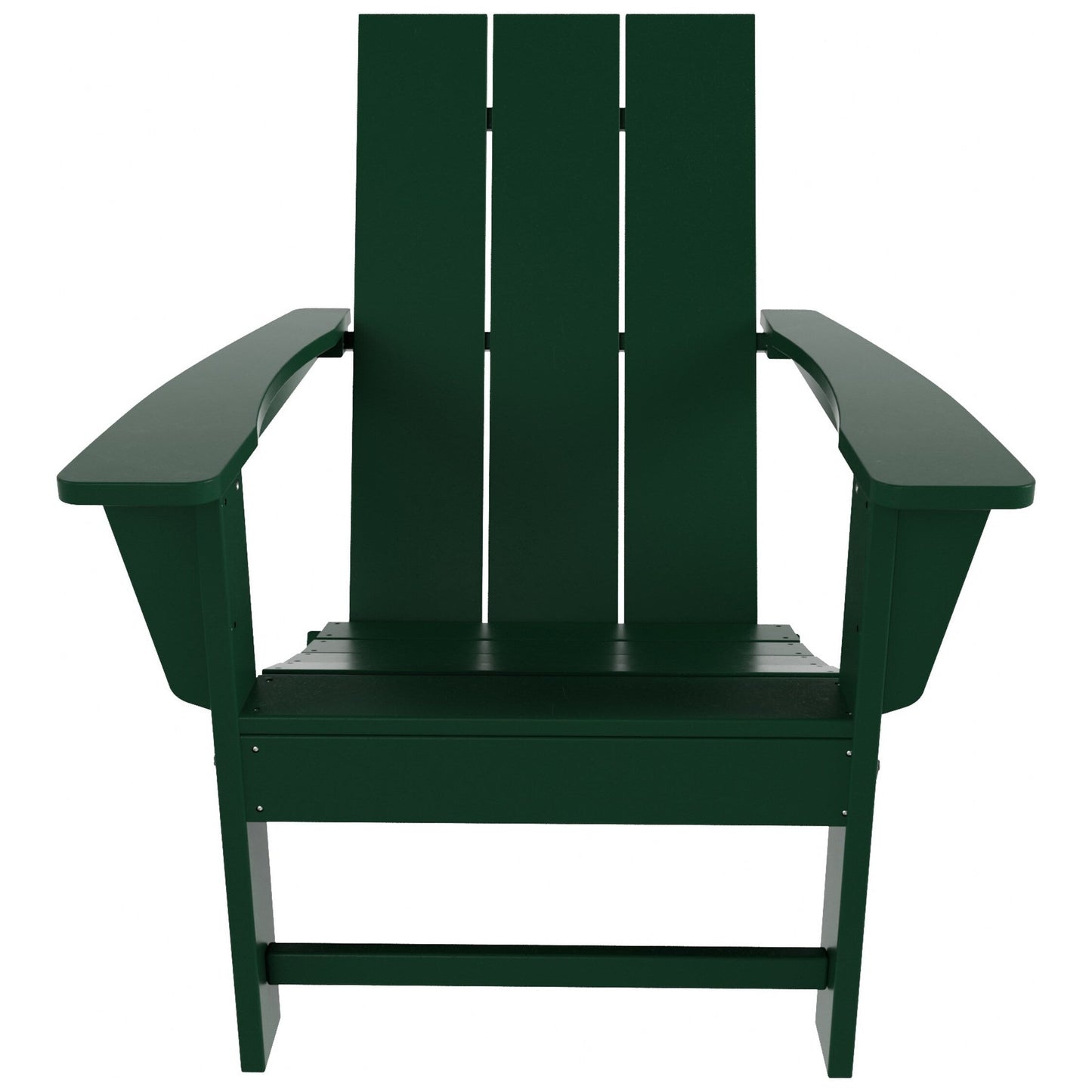 Chaise Adirondack pliante Polytrends Shoreside moderne et écologique, idéale pour les commerces et les résidences, toutes saisons