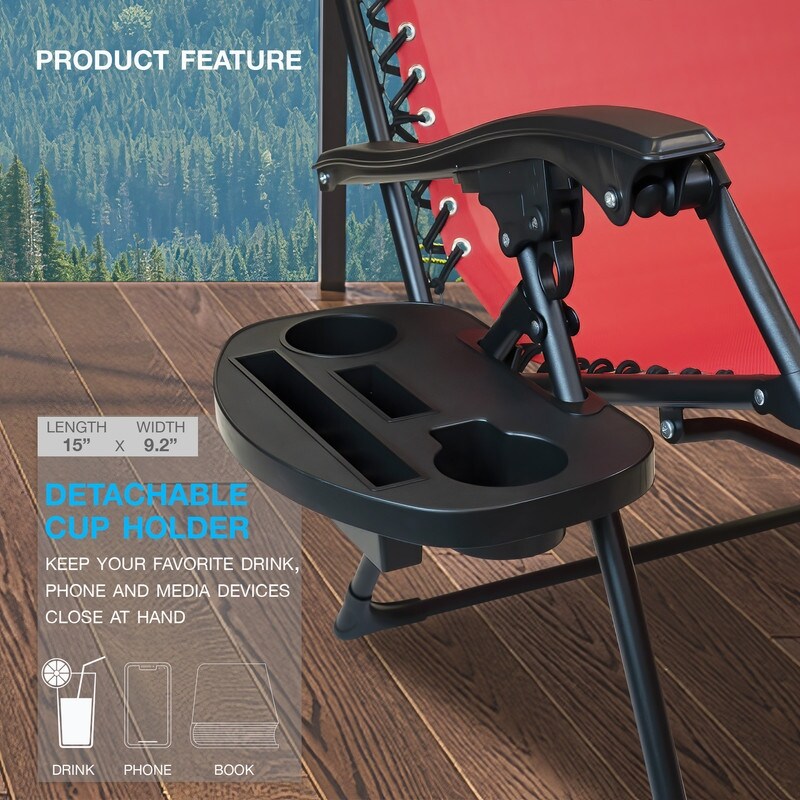 Sun-Ray 1pc Oversized Zero Gravity Chair