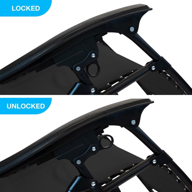 Sun-Ray 1pc Oversized Zero Gravity Chair