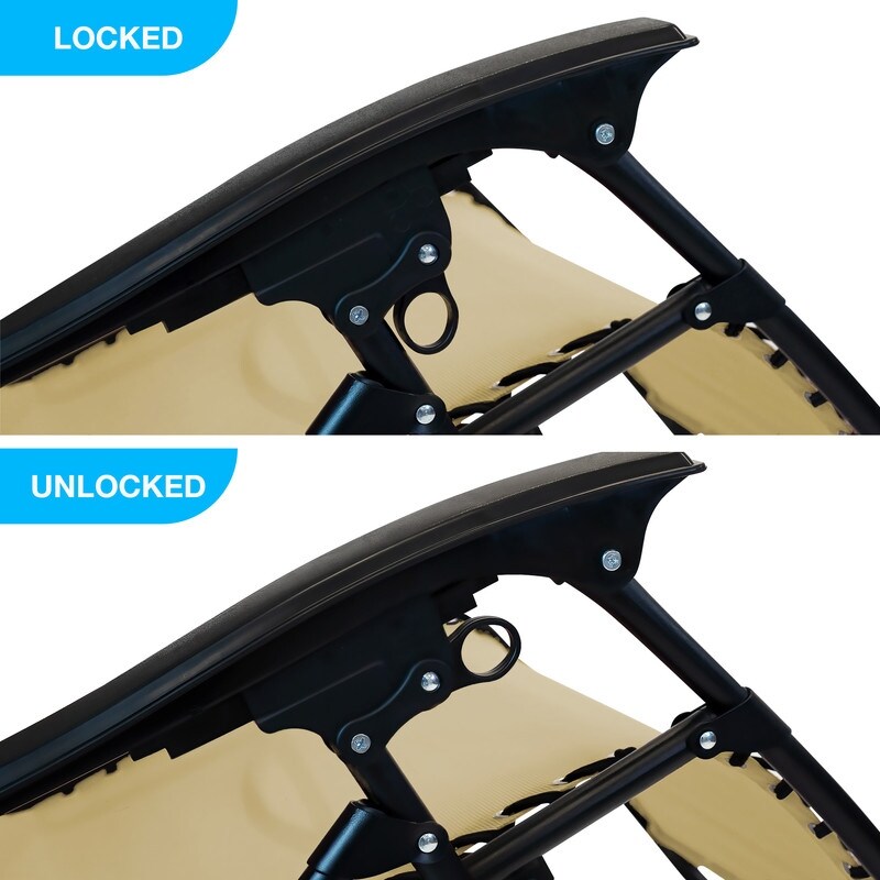 Sun-Ray 1pc Oversized Zero Gravity Chair