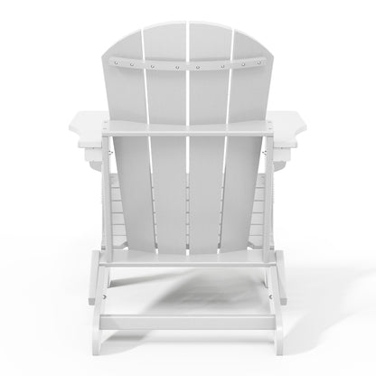 Chaises pliantes Adirondack Polytrends Laguna résistantes aux intempéries (lot de 2)