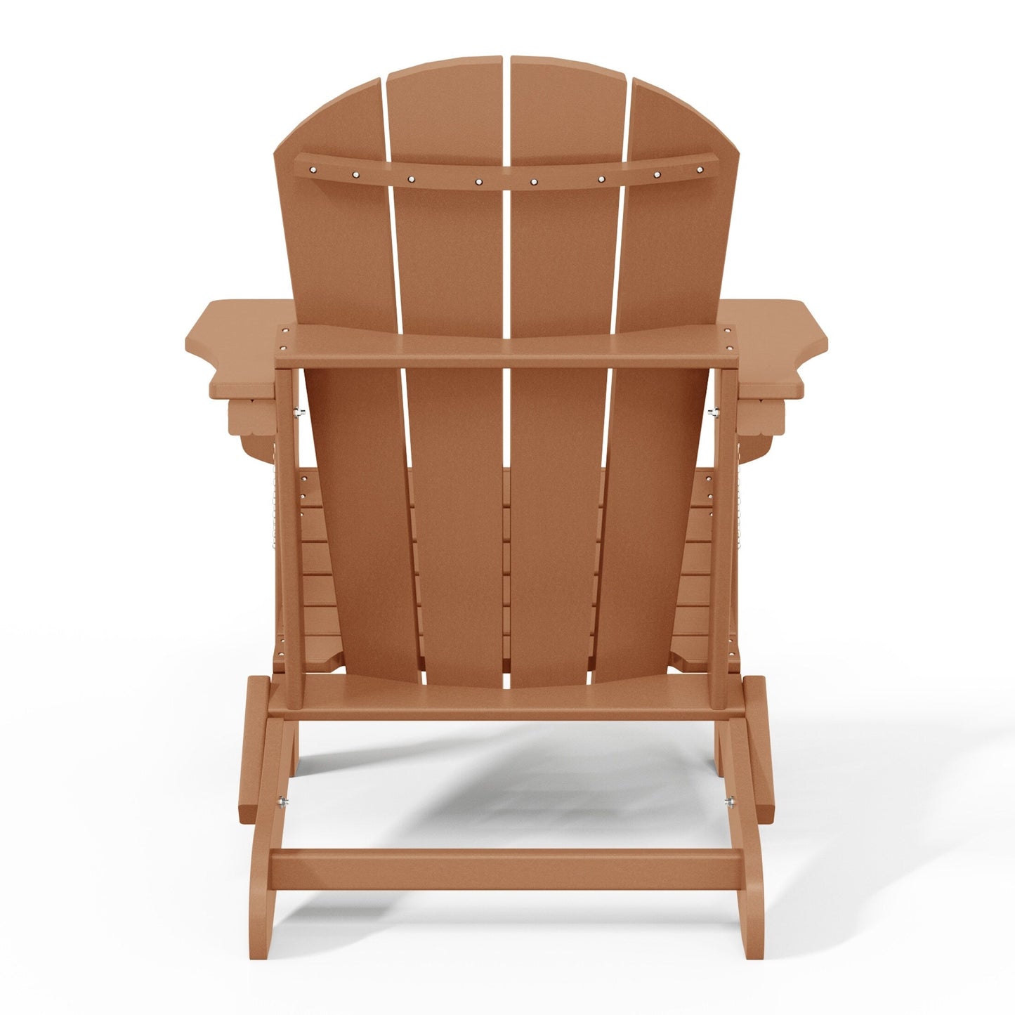 Chaises pliantes Adirondack Polytrends Laguna résistantes aux intempéries (lot de 4)