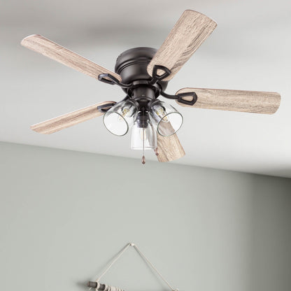 Prominence Home Renton Traditional Farmhouse Indoor Ceiling Fan
