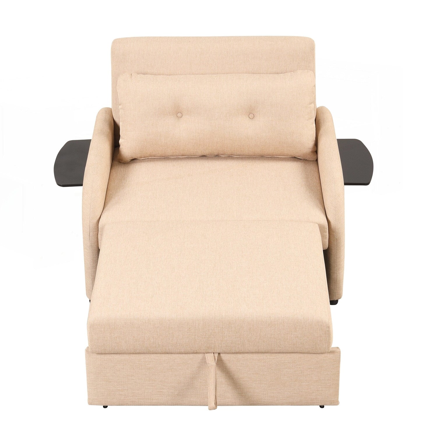 Pull Out Sofa Sleeper 3 in 1 with 2 Wing Table