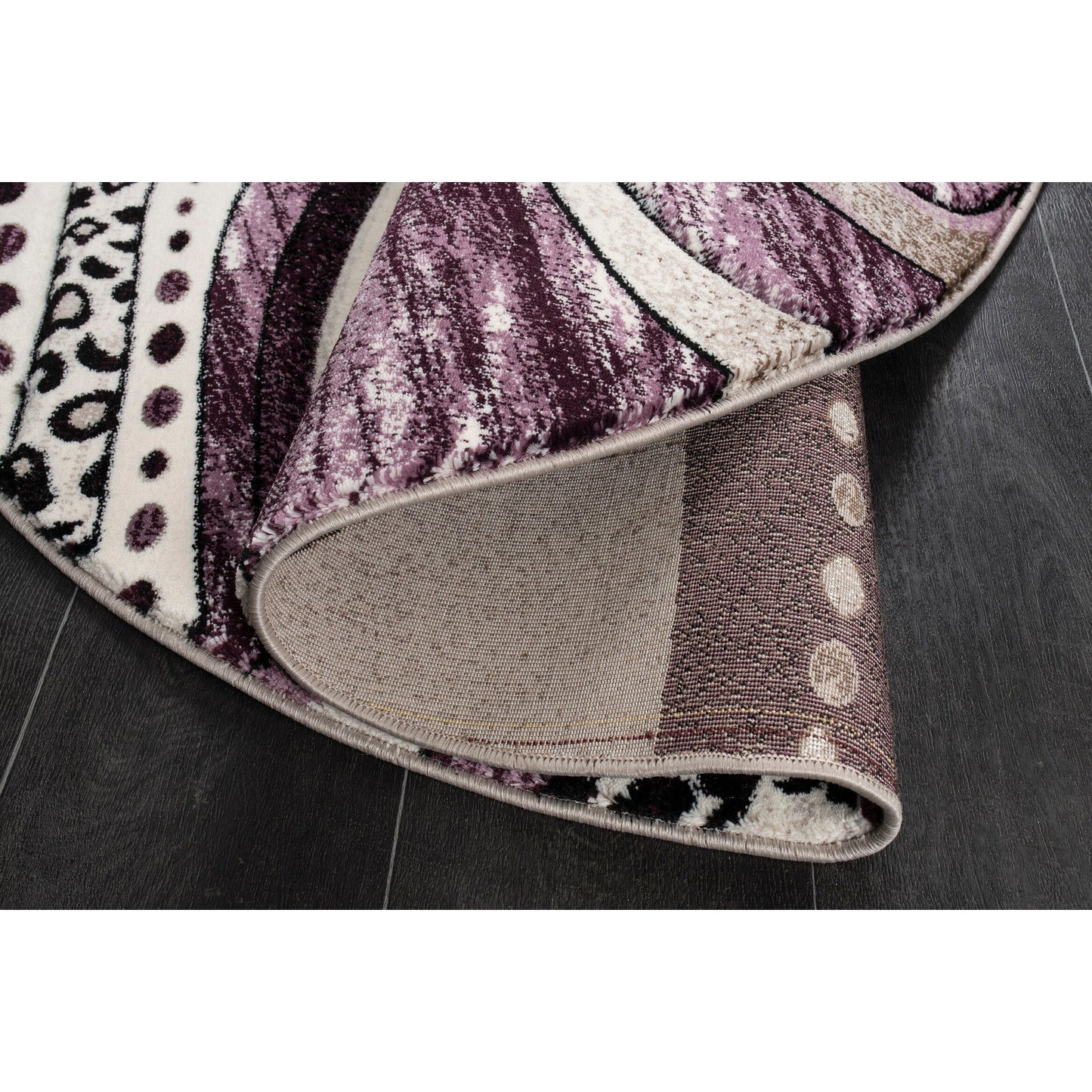 Tapis Rhodes Collection Abstract Swirl