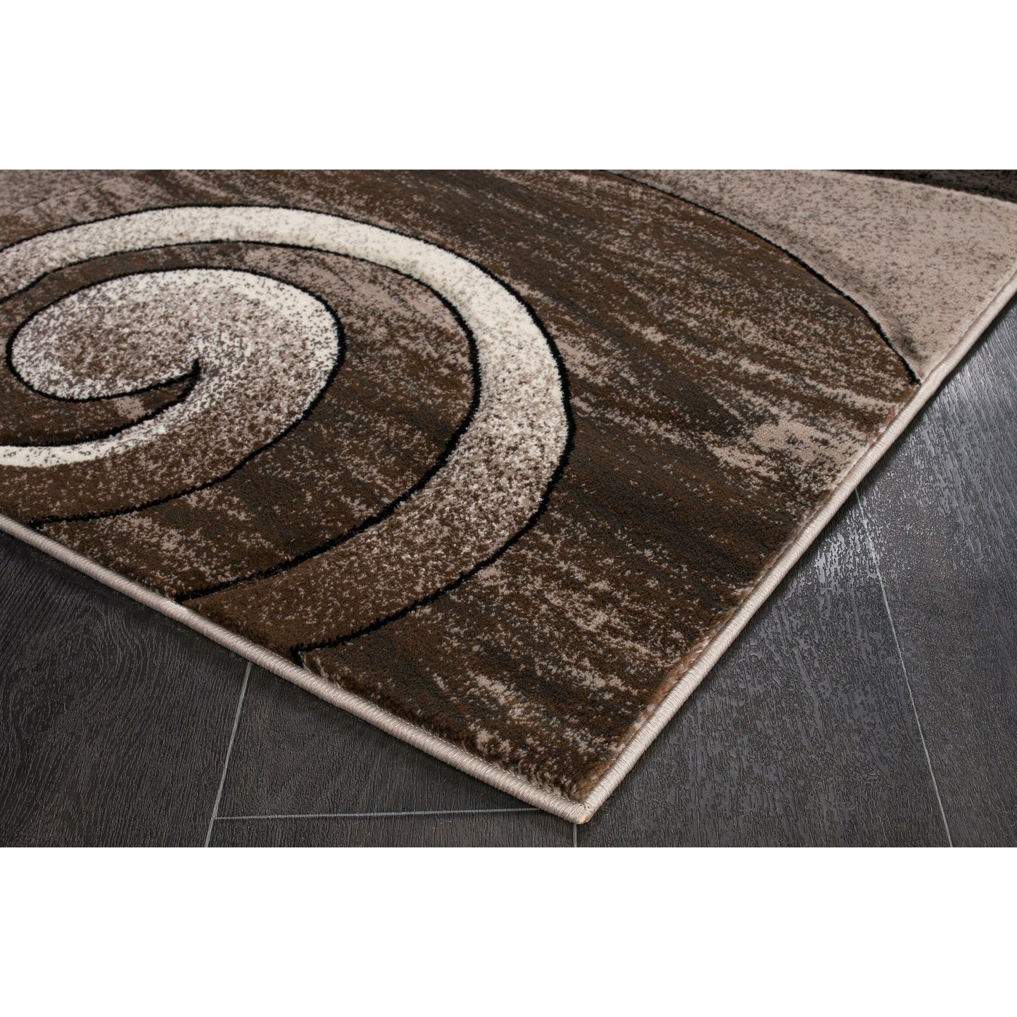 Tapis Rhodes Collection Abstract Swirl