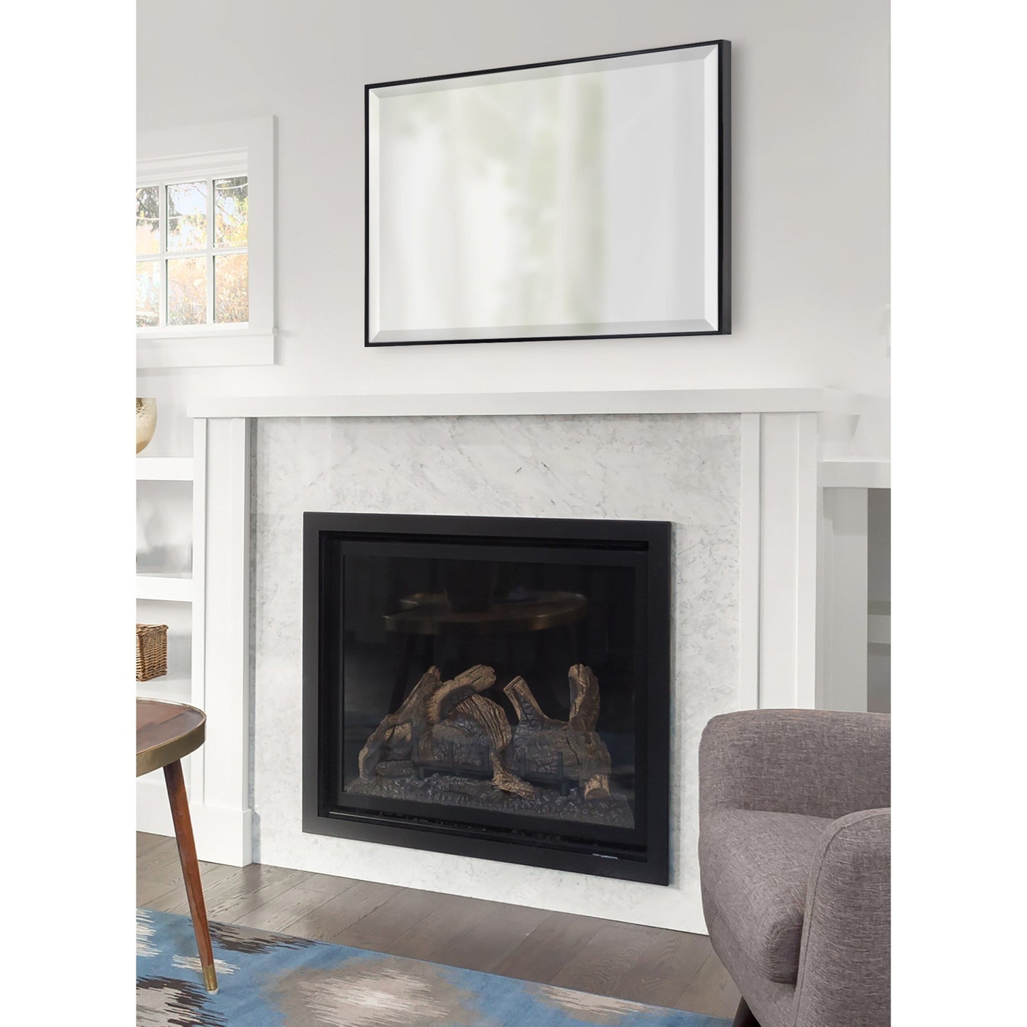 Rhodes Framed Decorative Wall Mirror