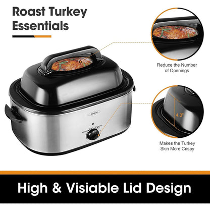 Royalcraft Roaster Oven with Removable Pan