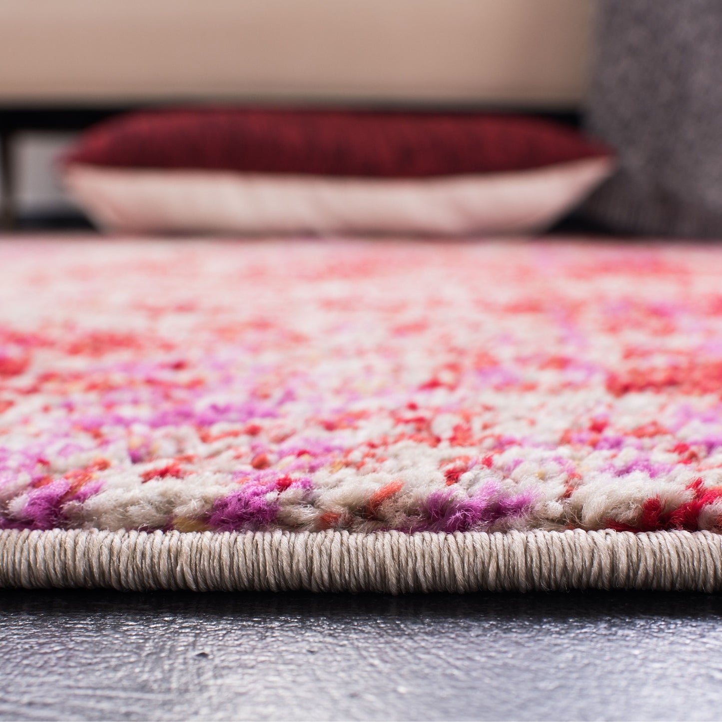 Tapis Adirondack Guillerma moderne abstrait vieilli SAFAVIEH