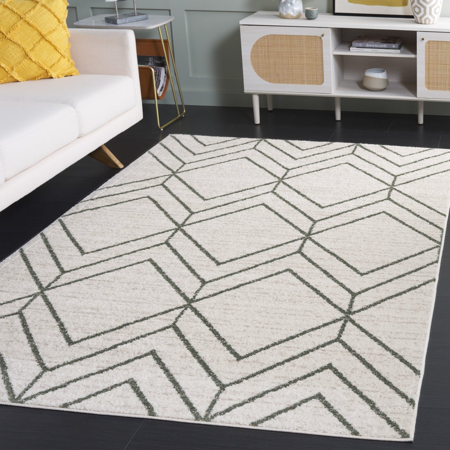 Tapis géométrique moderne SAFAVIEH Adirondack Juvelina