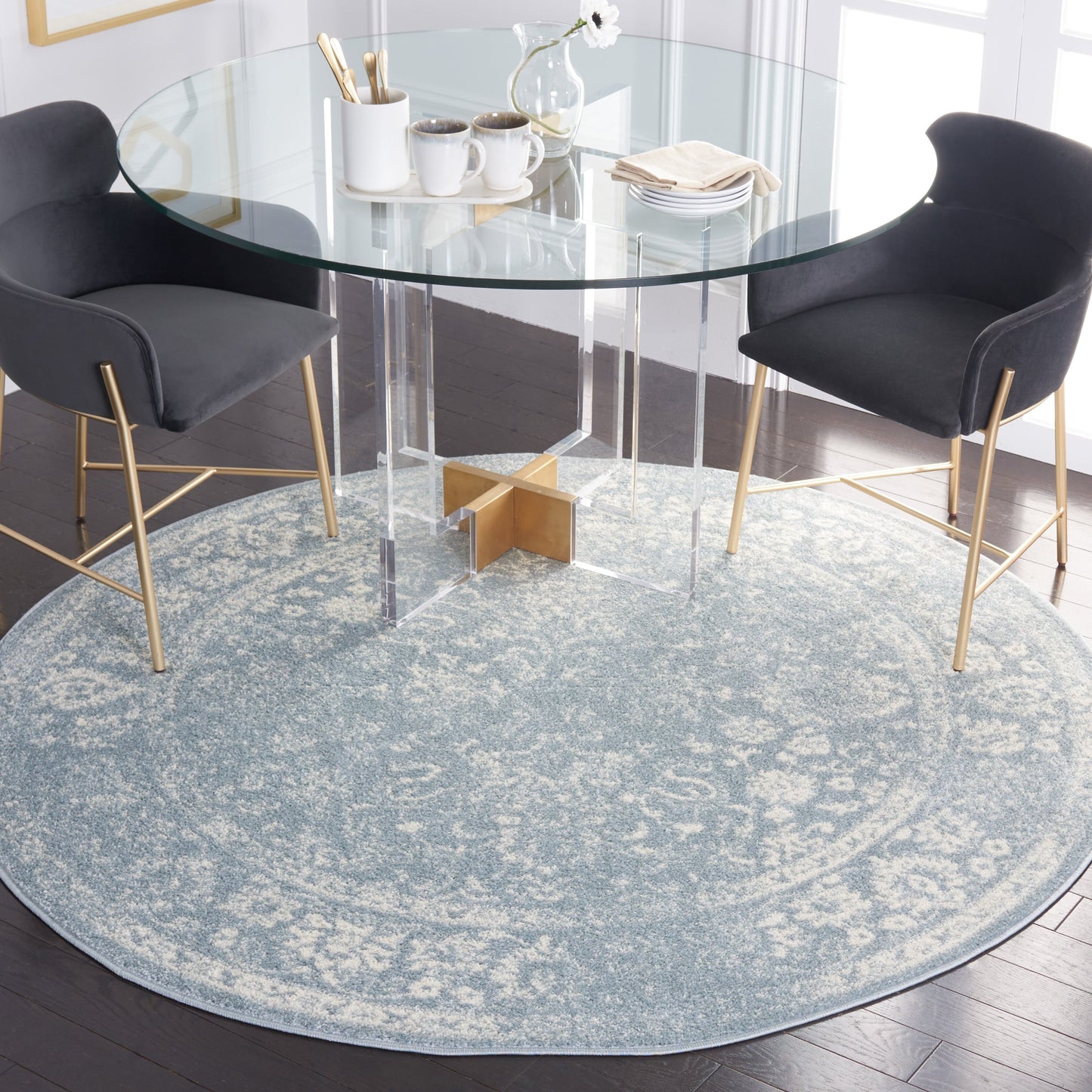 Tapis SAFAVIEH Adirondack Riin rustique style shabby chic vieilli