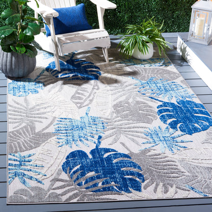 Tapis de patio imperméable à motif floral SAFAVIEH Cabana Arik pour intérieur/extérieur