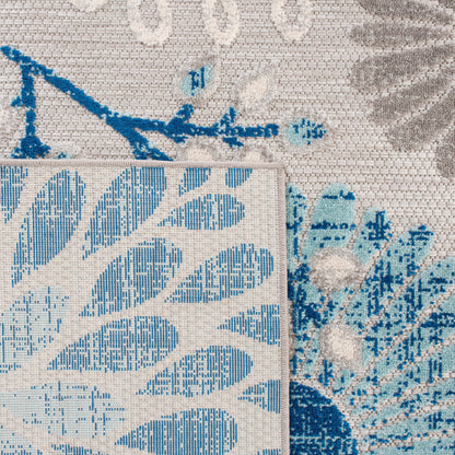 SAFAVIEH Tapis floral de patio imperméable intérieur/extérieur Cabana Hillechien