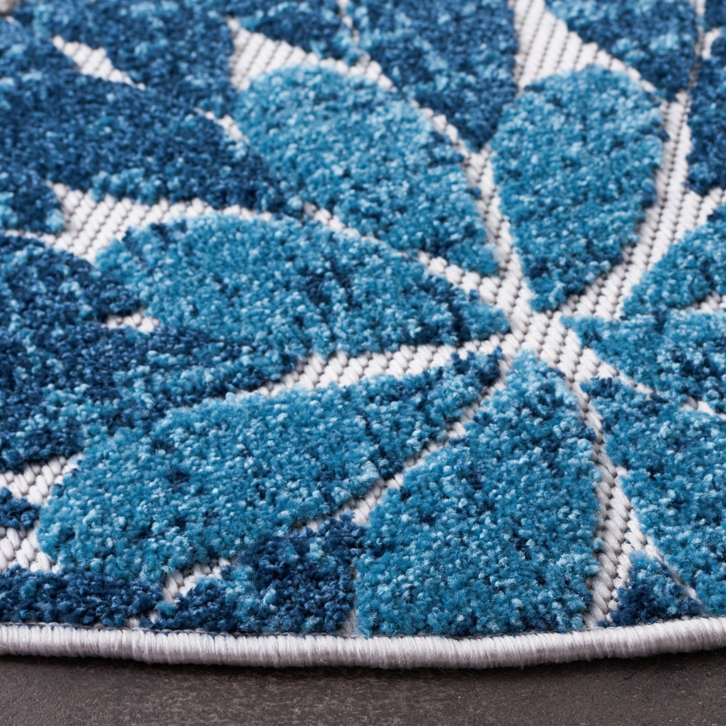 SAFAVIEH Tapis floral de patio imperméable intérieur/extérieur Cabana Hillechien