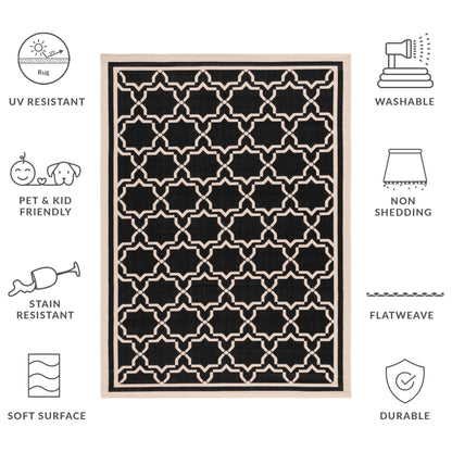 SAFAVIEH Courtyard Gulsin Indoor/ Outdoor Waterproof Patio Backyard Rug