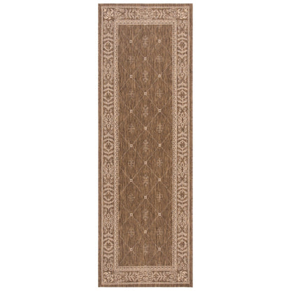 SAFAVIEH Courtyard Hendrina Indoor/ Outdoor Waterproof Patio Backyard Rug