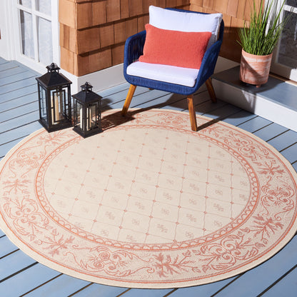 SAFAVIEH Courtyard Hendrina Indoor/ Outdoor Waterproof Patio Backyard Rug