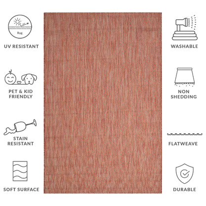 SAFAVIEH Courtyard Ilmur Indoor/ Outdoor Waterproof Patio Backyard Rug