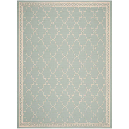 SAFAVIEH Courtyard Janell Trellis Indoor/ Outdoor Waterproof Patio Backyard Rug