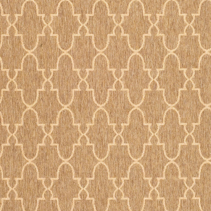 SAFAVIEH Courtyard Janell Trellis Indoor/ Outdoor Waterproof Patio Backyard Rug